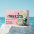 White rose face soap