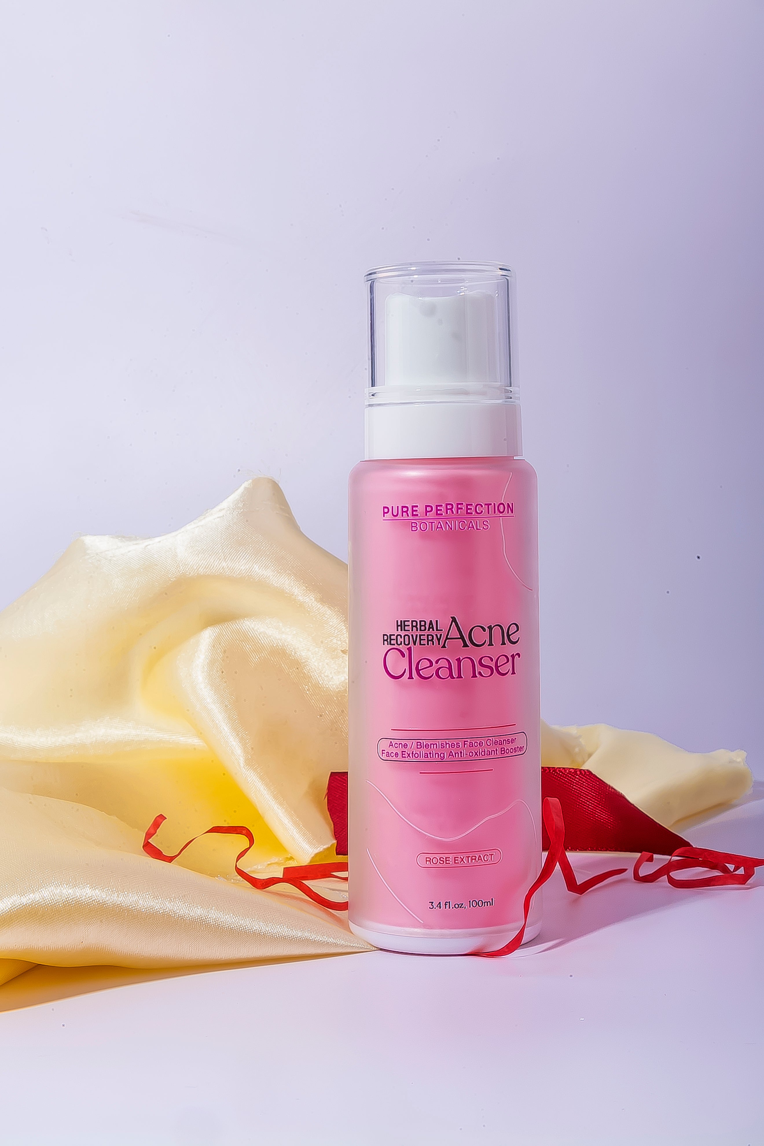 Acne face cleanser (rose active )