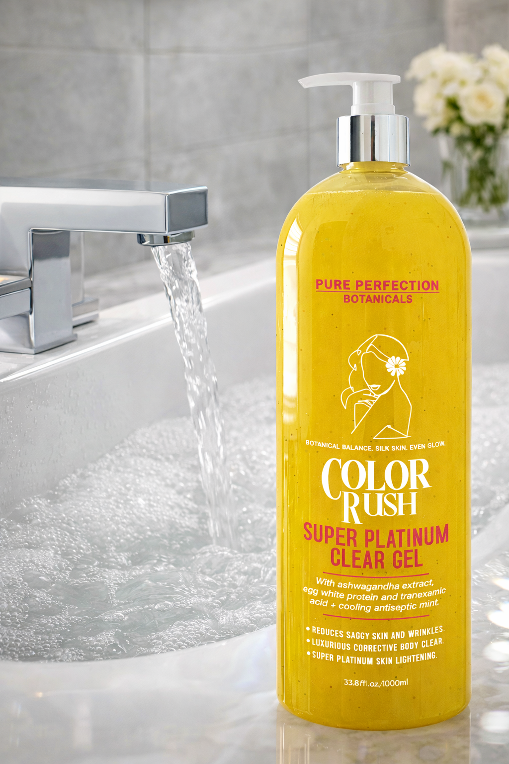 Color rush shower gel