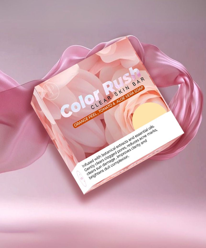 Color rush clear skin bar (face and body )