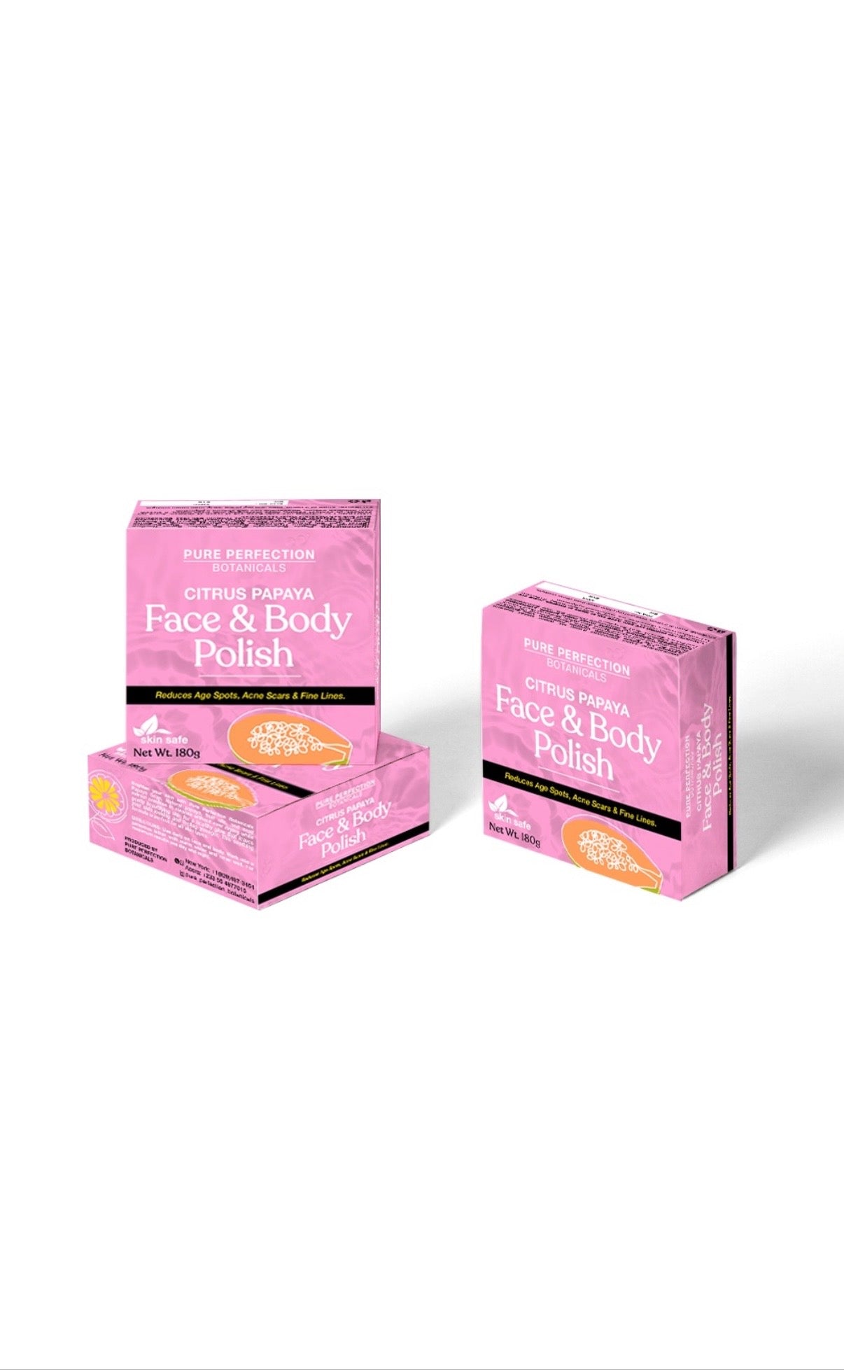 Citrus papaya face soap