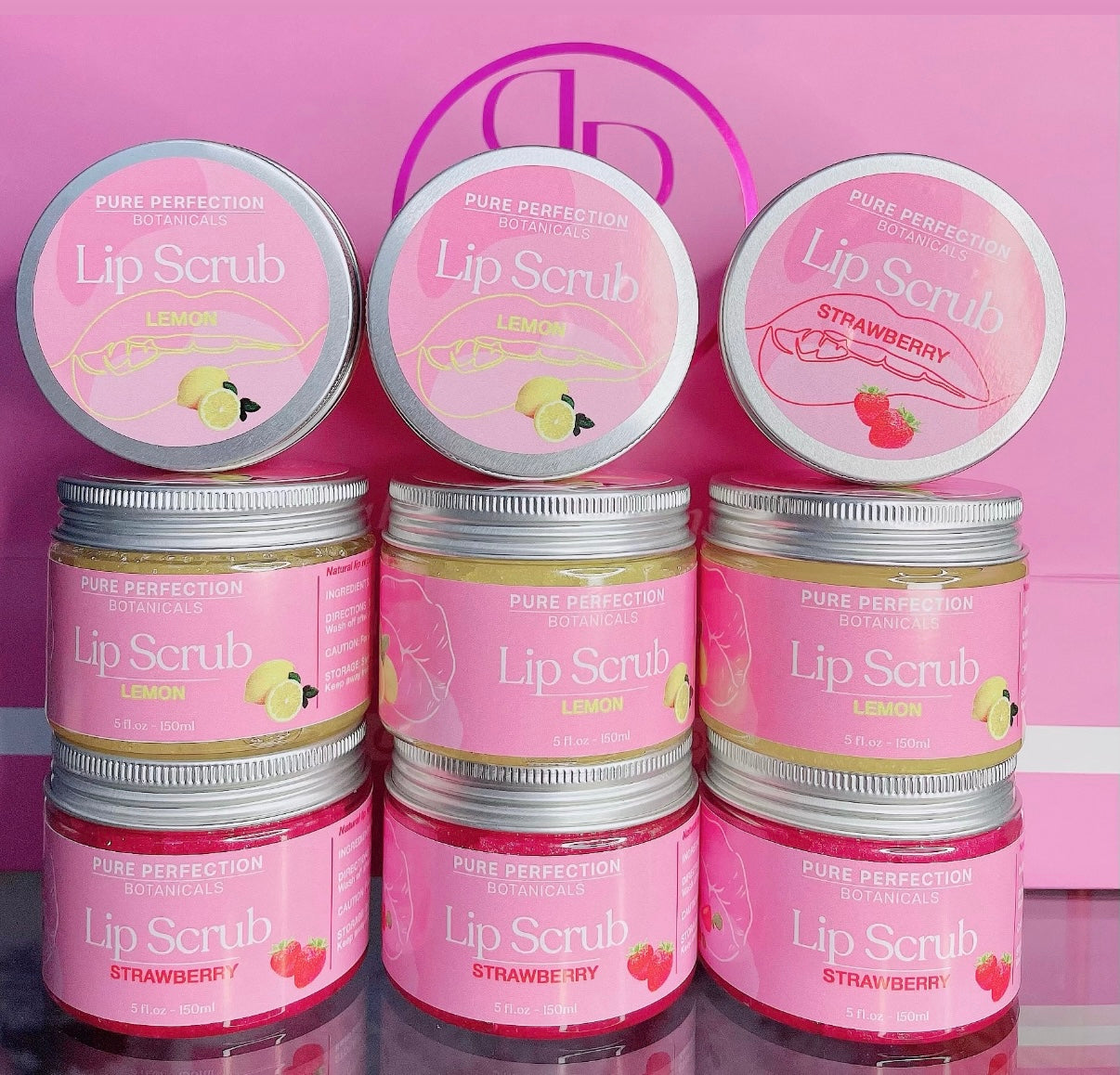 Lip exfoliating and lightening scrub
